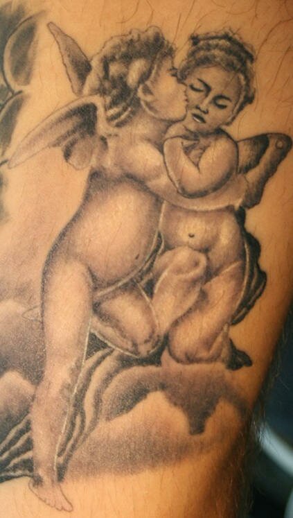 Design Cherub Tattoos, Angel Tattoos for Men And Women